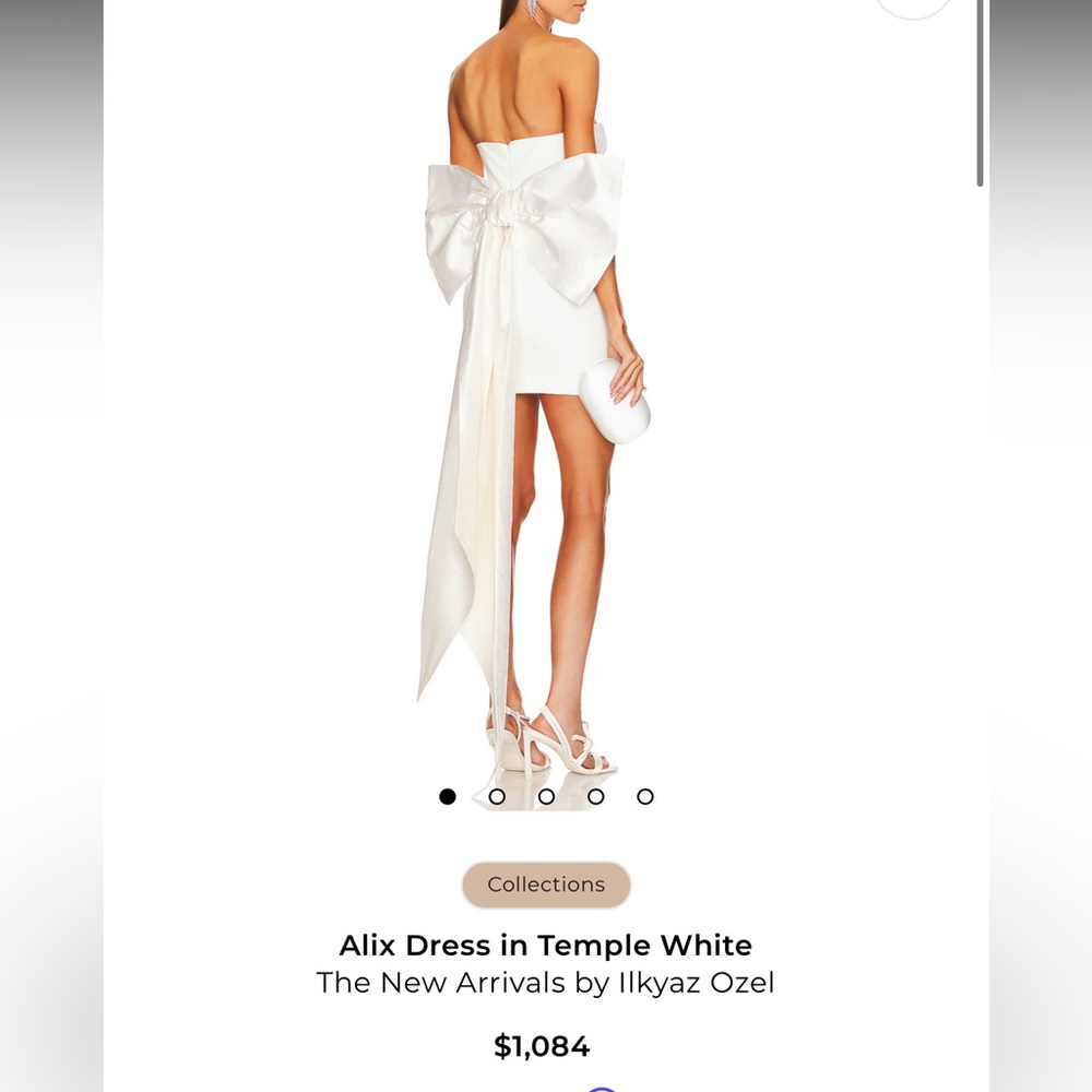 Alix Dress in White